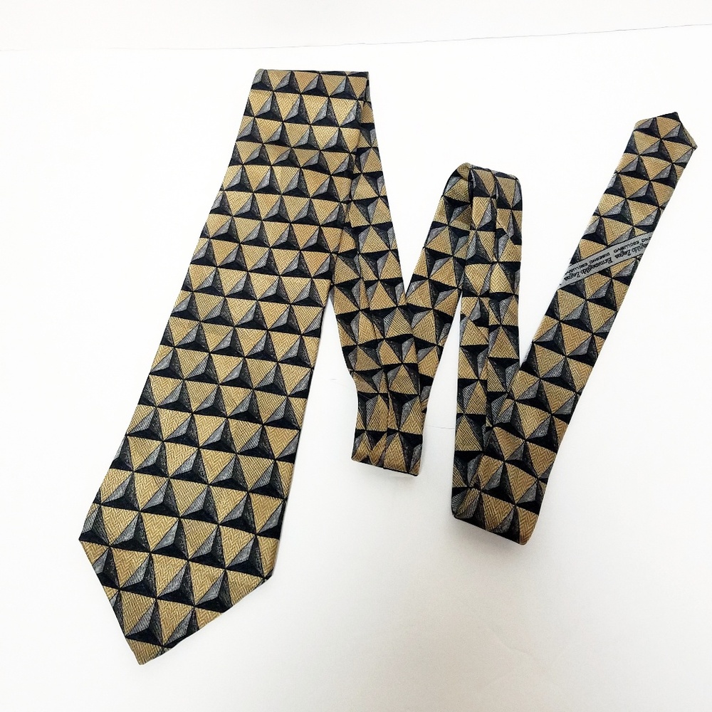 Ermenegildo  zegna  exclusive desing 3D style tie